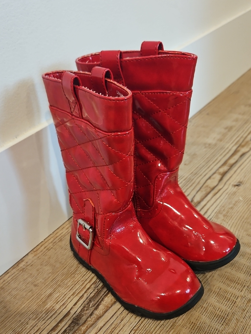 Kenneth Cole Reaction Black and Red Children's Boot - Star Sole